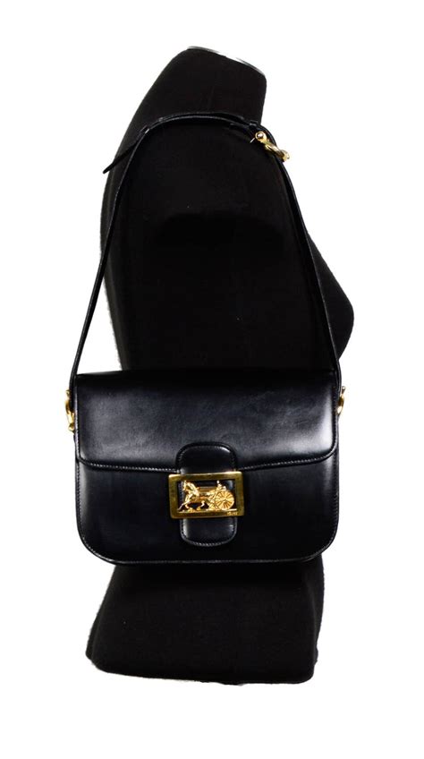 celine horse carriage bag vivienne|celine vintage horse carriage bag.